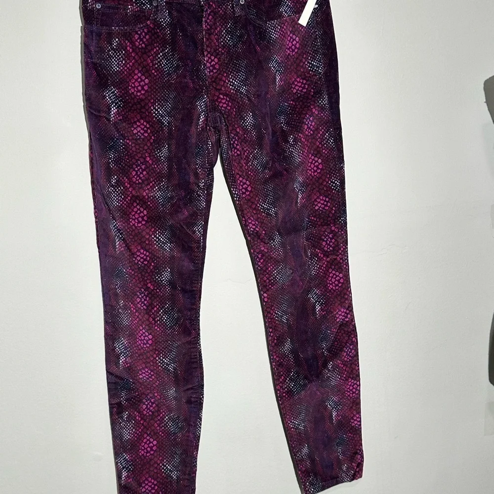 Gap 1969 Snake Print Leggings Jeans Cords Size 28 Regular - Picture 11 of 16